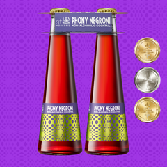 St. Agrestis Non-Alcoholic Phony Negroni®.: 2-pack Carriers