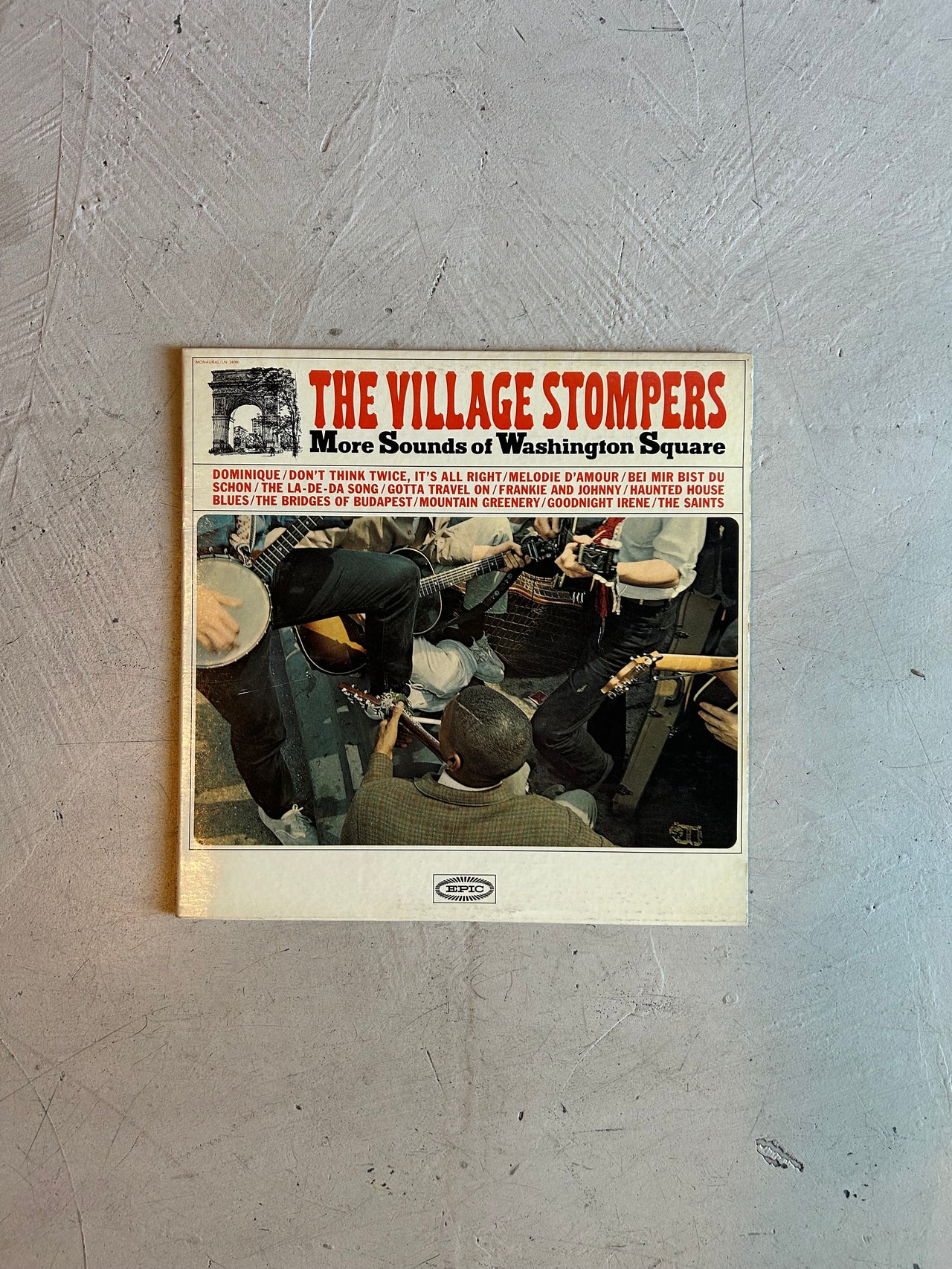Flyby Provisions- Vintage Vinyl Record- "The Village Stompers”