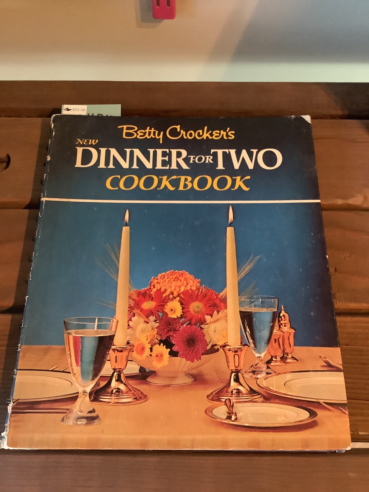 Vintage Books - Betty Crocker New Dinner for Two cookbook