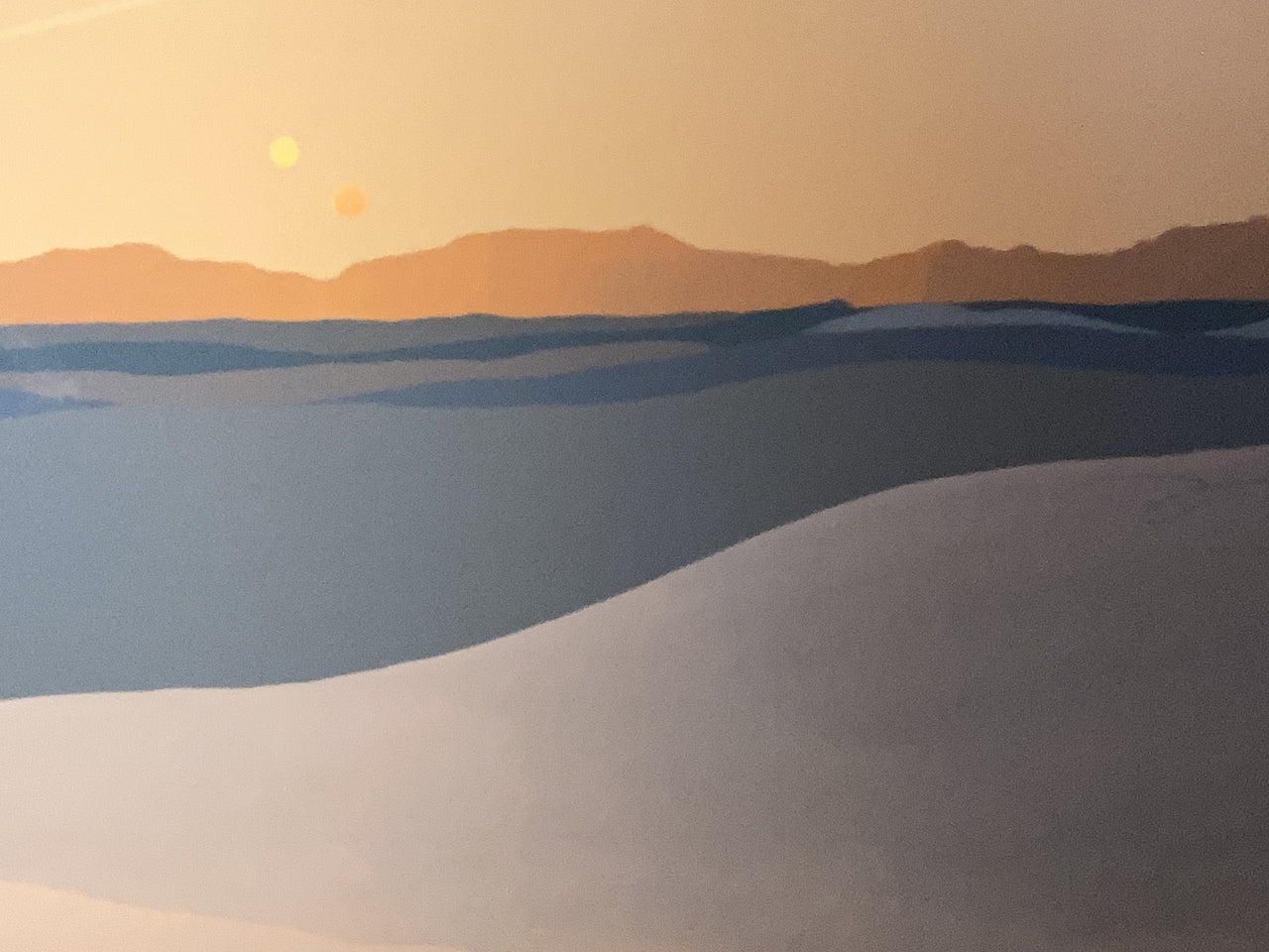 Fenn Fire Studio - Postcard - Sunset White Sands