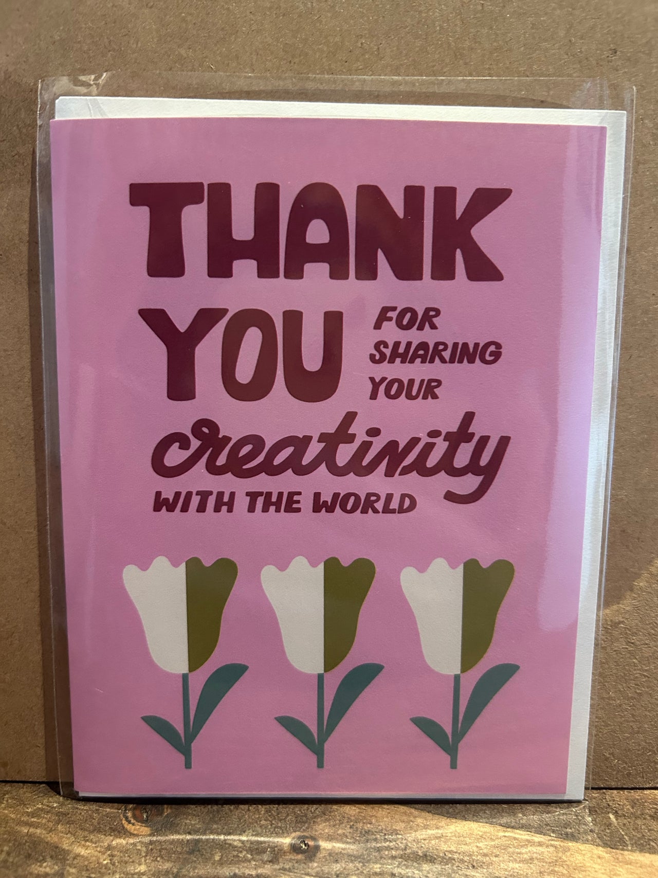 Odd Daughter - Greeting Card - Thank You For Sharing Your Creativity With The World