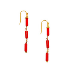 MINU Jewels - Earrings - Rouge
