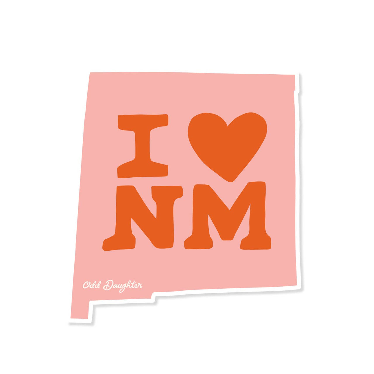 Odd Daughter - I <3 NM Sticker