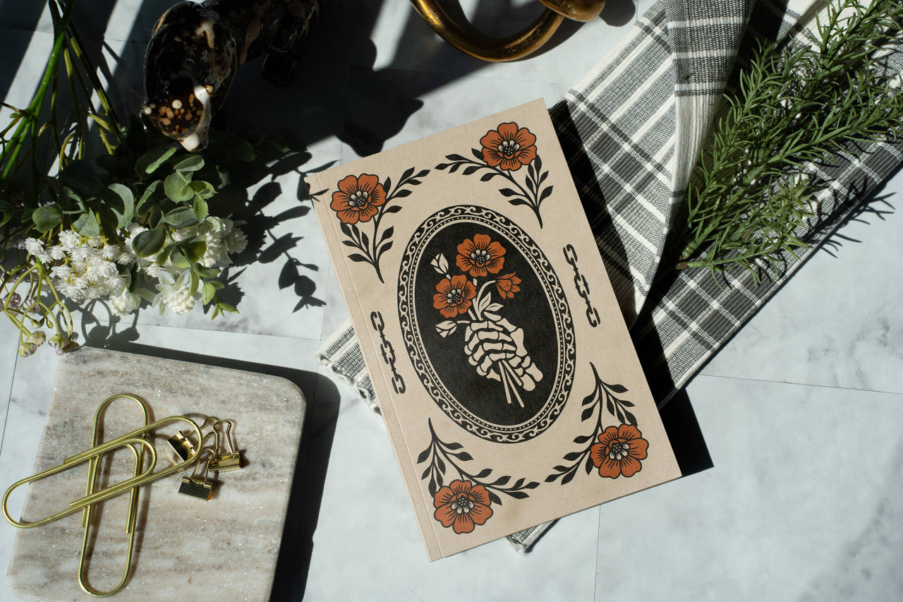 Bone & Bloom Kraft Classic Layflat Notebook KLC2728KL