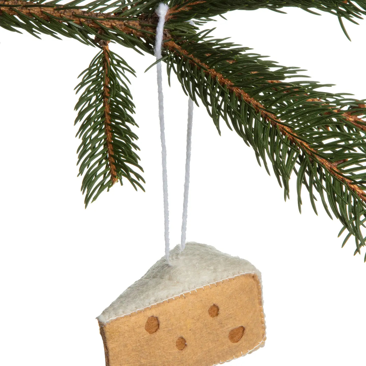 Silk Road Bazaar - Ornament - Cheese Wedge