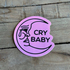 Brass Earth - Cry Baby Vinyl Sticker