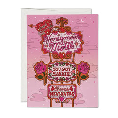 Red Cap Cards - Greeting Card - Honeymoon Motel