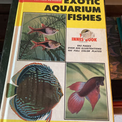 Vintage Books - 1966 Exotic Aquarium Fishes Book