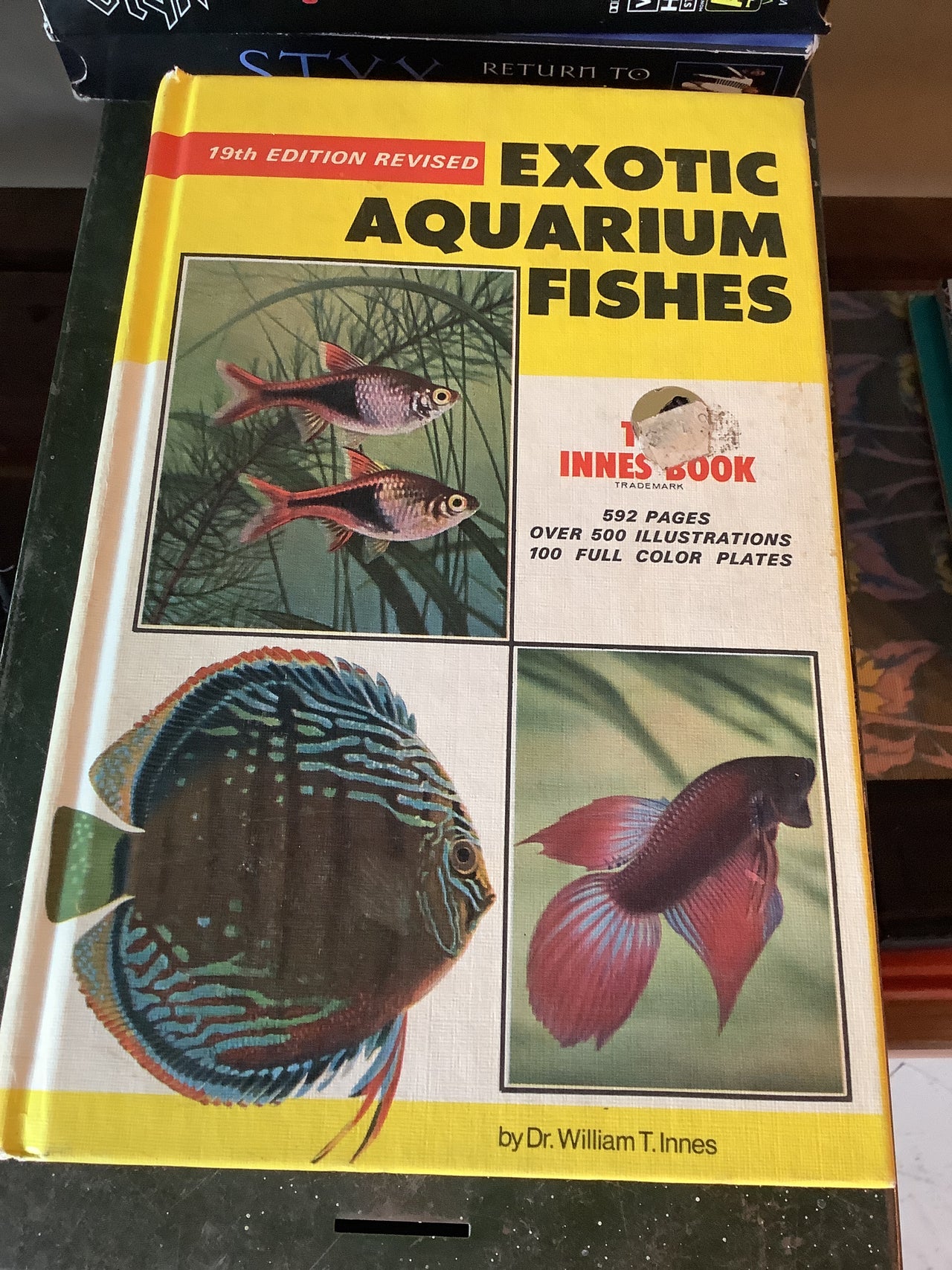 Vintage Books - 1966 Exotic Aquarium Fishes Book