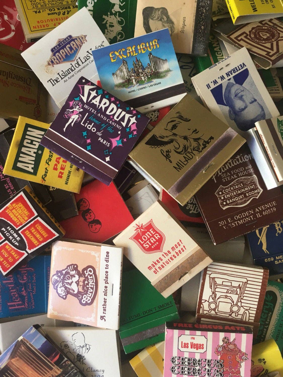 VINTAGE MATCHBOOKS