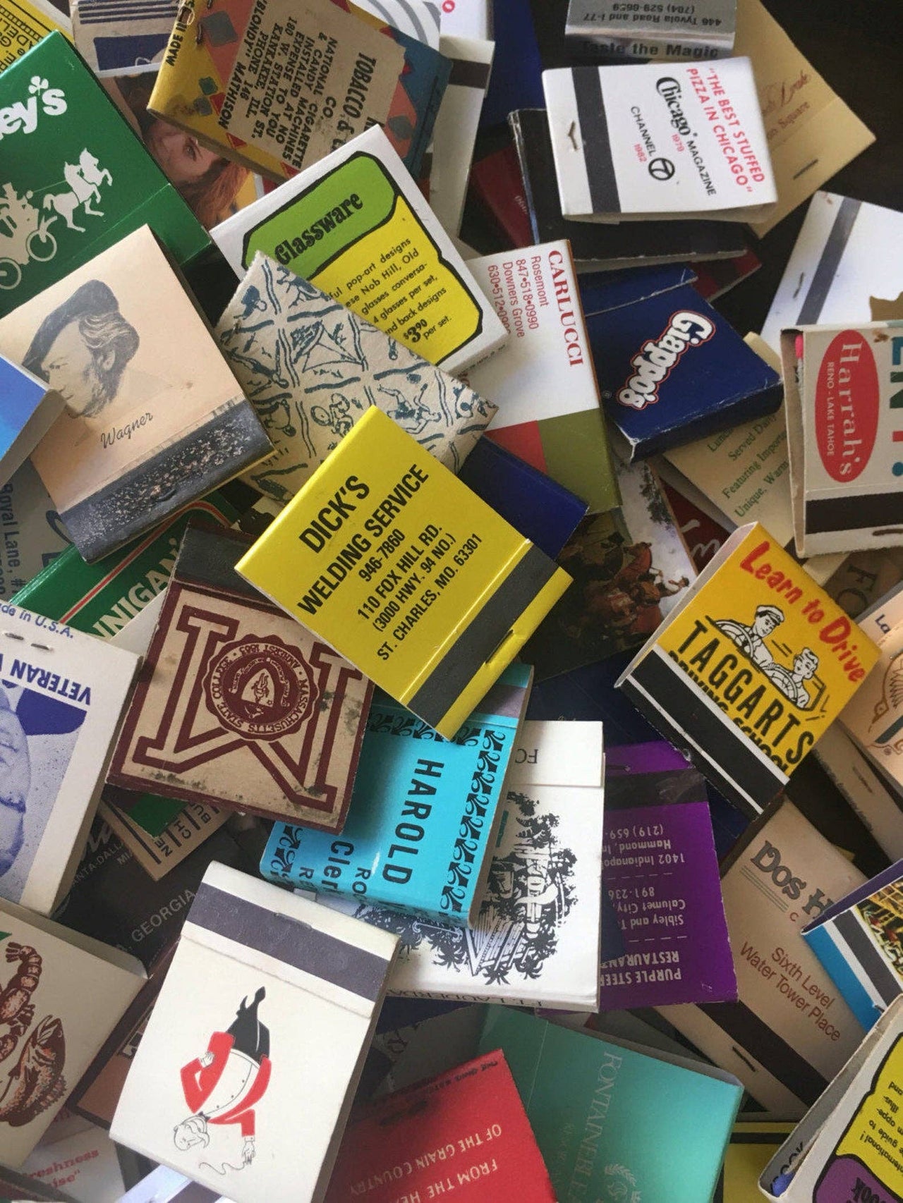 VINTAGE MATCHBOOKS