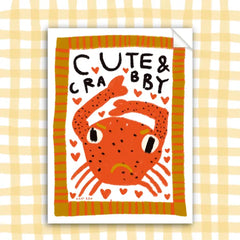 Rani Ban - Sticker - Cute & Crabby
