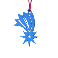 Blue Shooting Star Suncatcher
