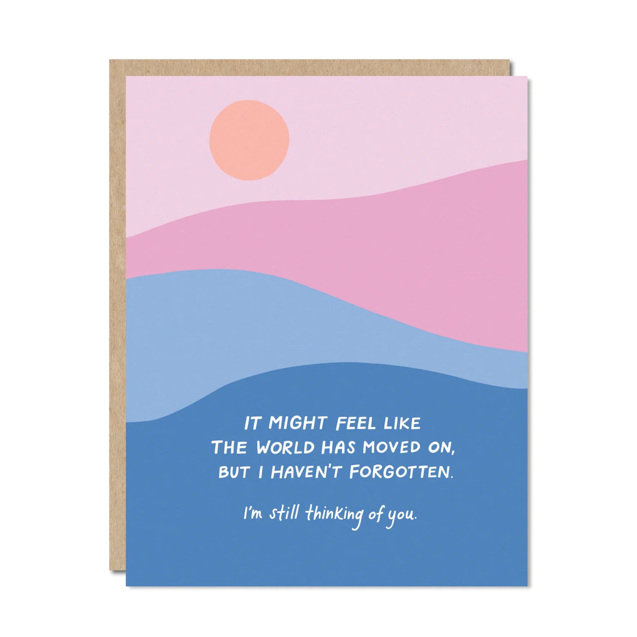 Haven’t Forgotten - Hard Times Sympathy Grief Card