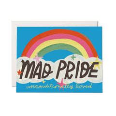Mad Pride greeting card: Single