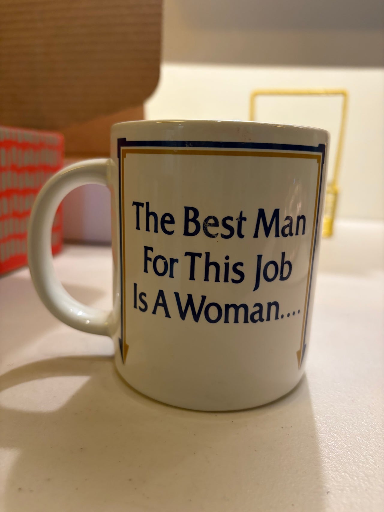 Woman’s Job Vintage Mug