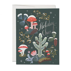 Red Cap Cards - Greeting Card - Holiday Cheer