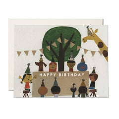 Red Cap Cards - Greeting Card - Birthday Party