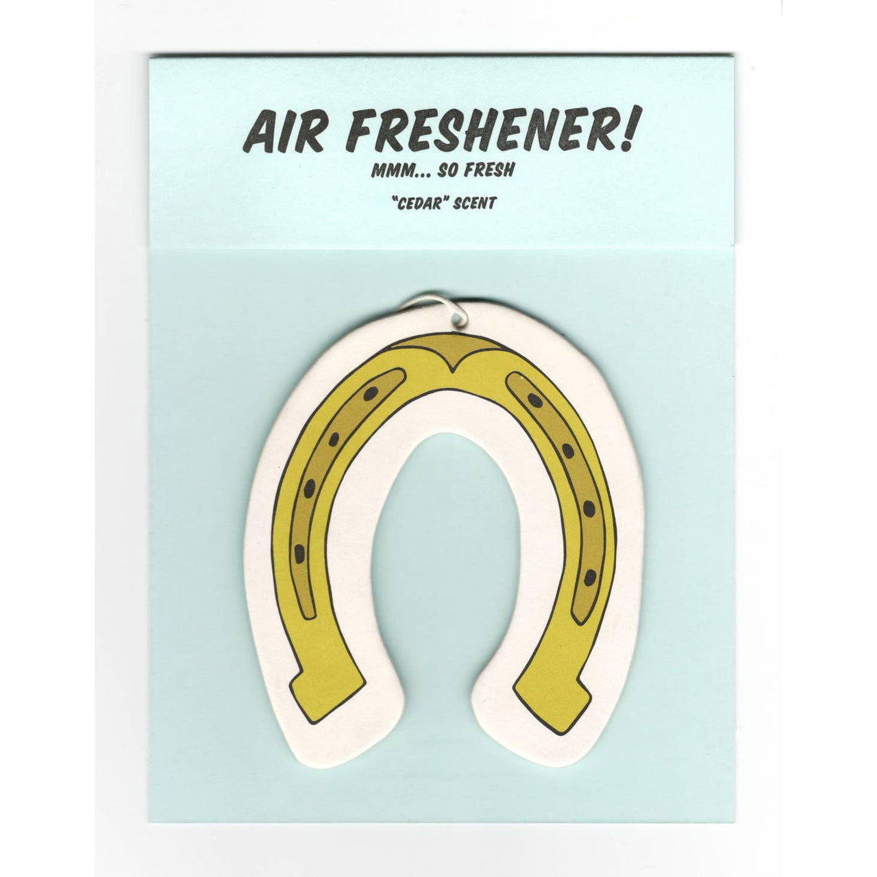 Power & Light Press - Air Freshener - Horseshoe (Cedar Scented)