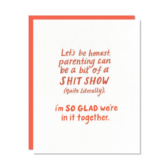 Odd Daughter - Greeting Card - Parenting Shit Show