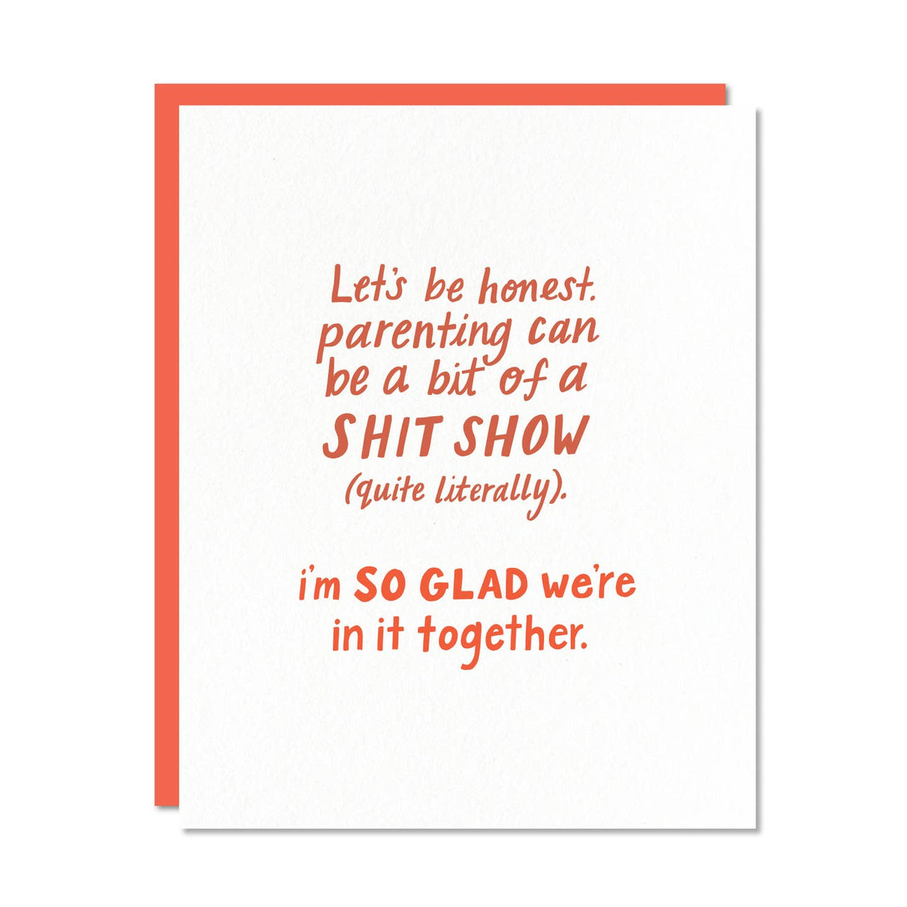 Odd Daughter - Greeting Card - Parenting Shit Show