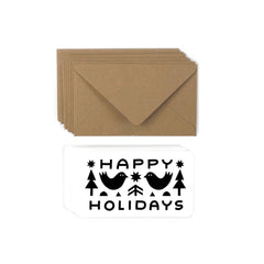 Worthwhile - Mini Notecards - Happy Holidays