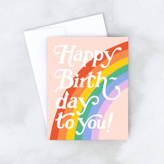 Birthday Greeting Card | Big Rainbow