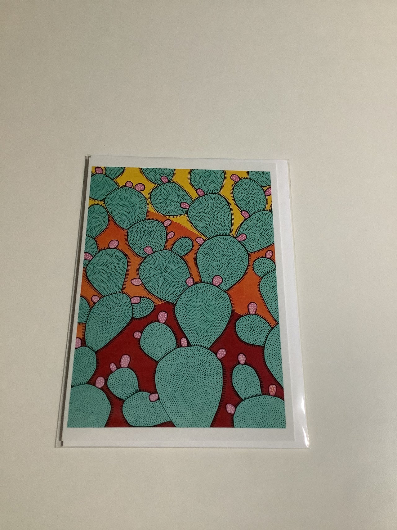 Vivian Page - Summer Cactus Greeting Cards