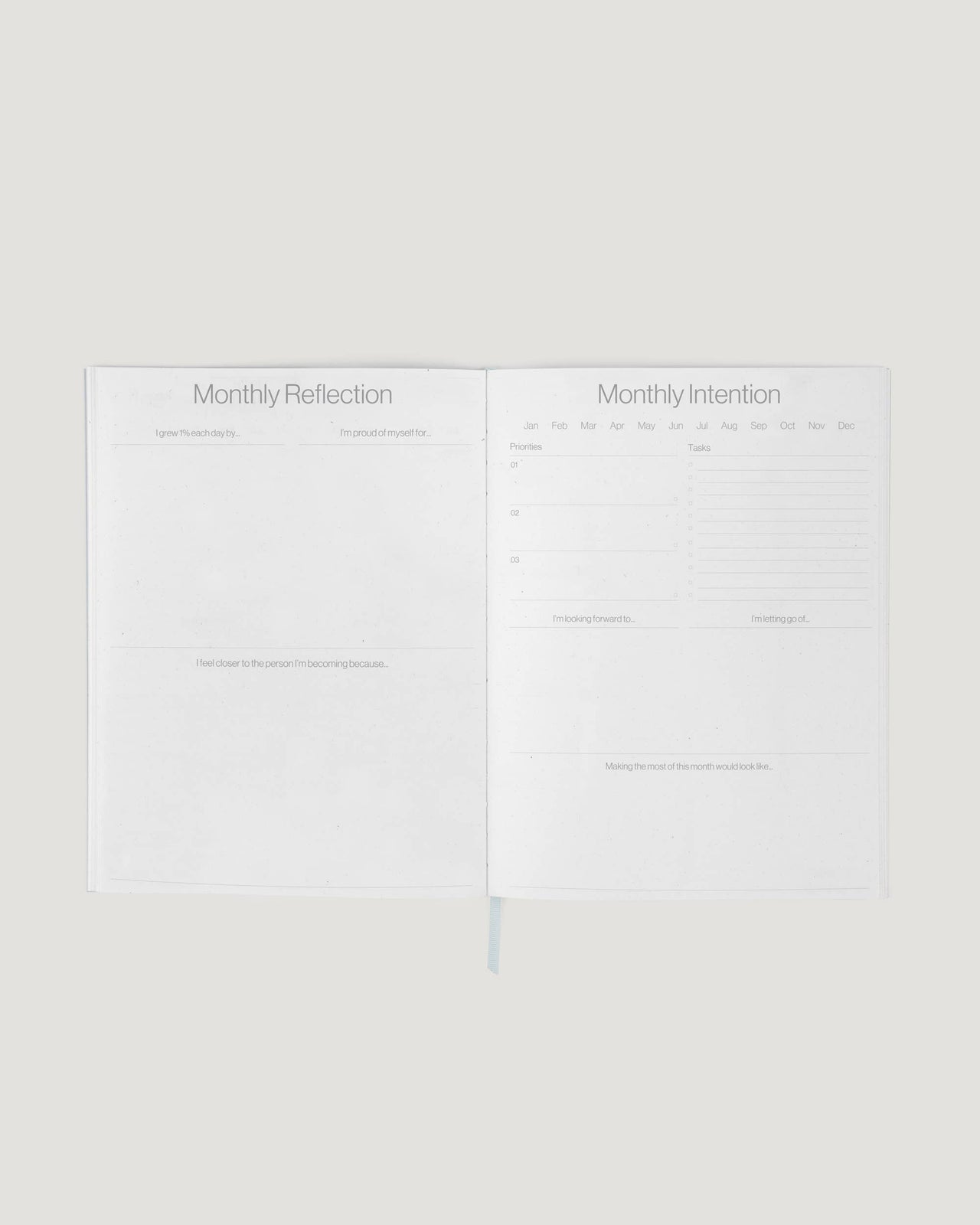 Wilde House Paper - Month Planner