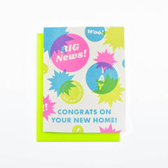 Next Chapter - Congrats on Your New Home! Greeting Card