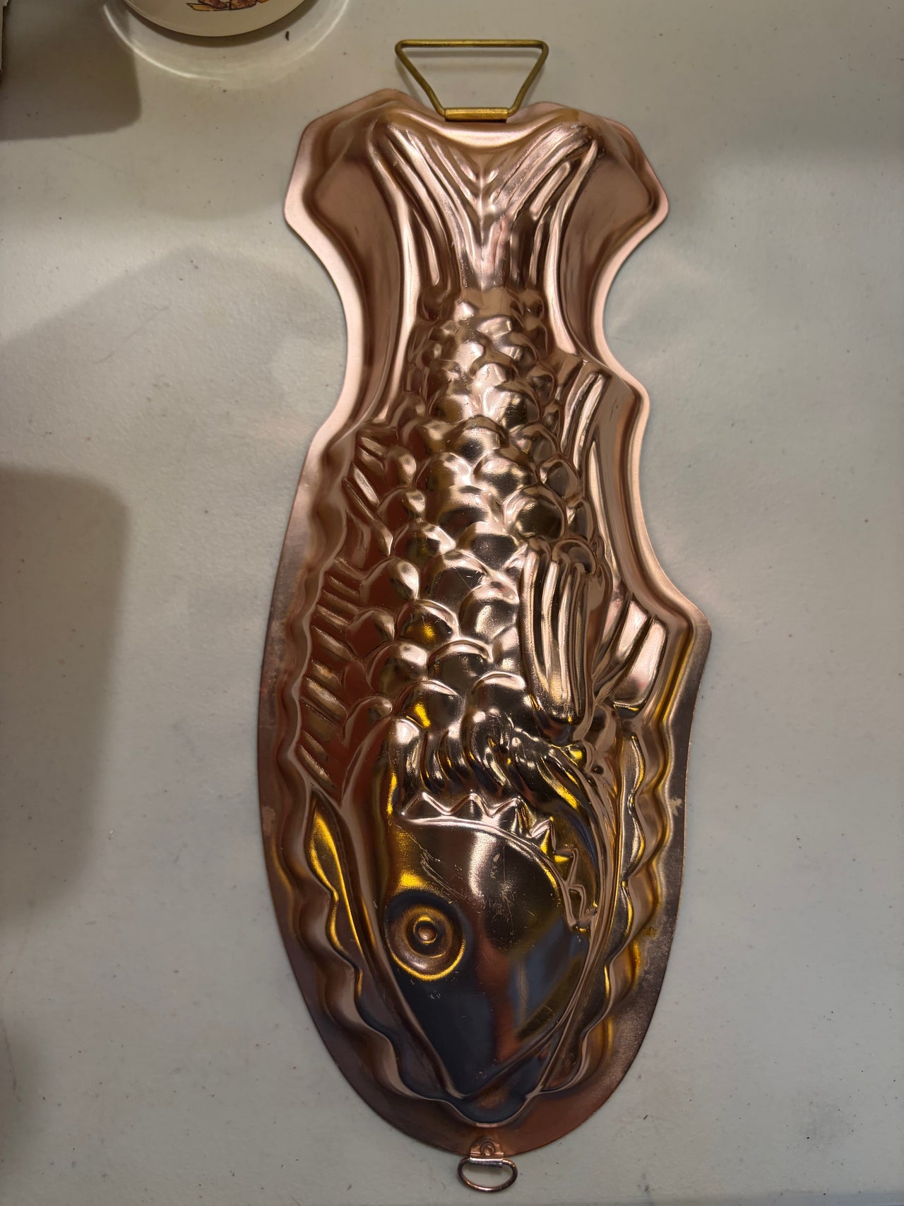 Copper Fish Decorative Baking Tray