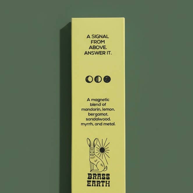 Brass Earth - The Calling Luxe Handmade Incense