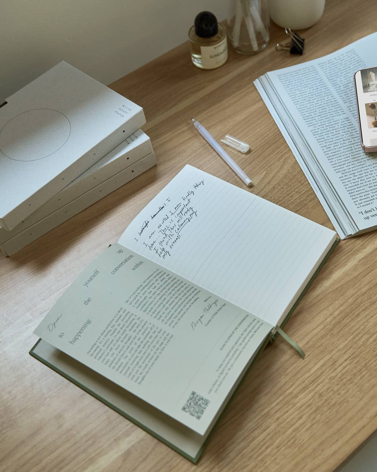 Wilde House Paper - Open Journal in Moss