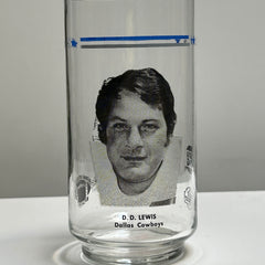 Apple vintage - glass - DD Lewis, Dallas cowboys