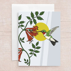 Jen Fox - Hummingbird Card
