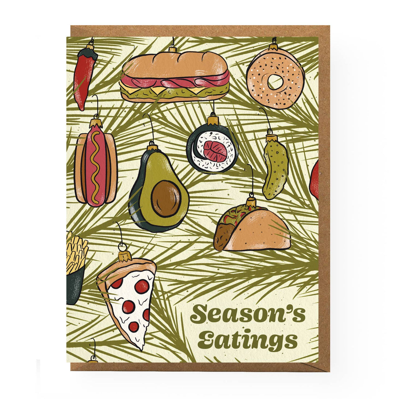 Boss Dotty - Season's Eatings Greeting Card