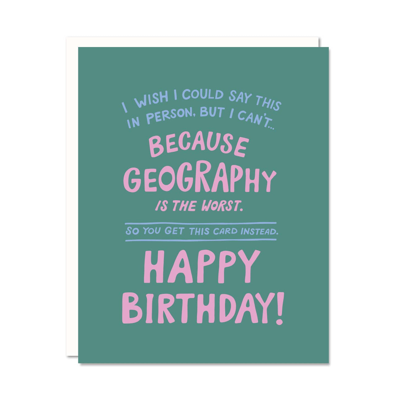 Odd Daughter - Greeting Card - Geography