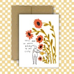 Rani Ban - Greeting Card - You Add So Much Beauty