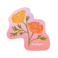 Odd Daughter - Sticker - Poppies