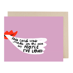 Birthday Lips Card