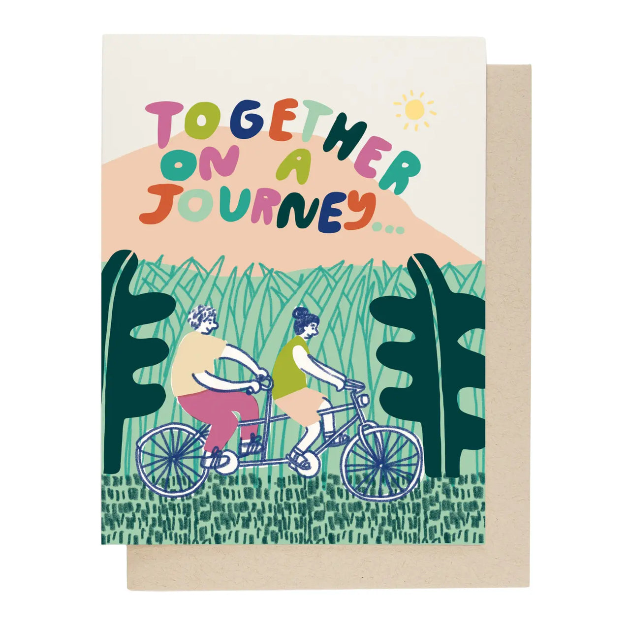 People I've Loved - Greeting Card - Together On A Journey