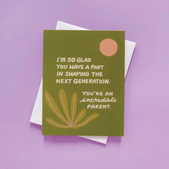 Next Generation - Parenting + Mother's Day Card