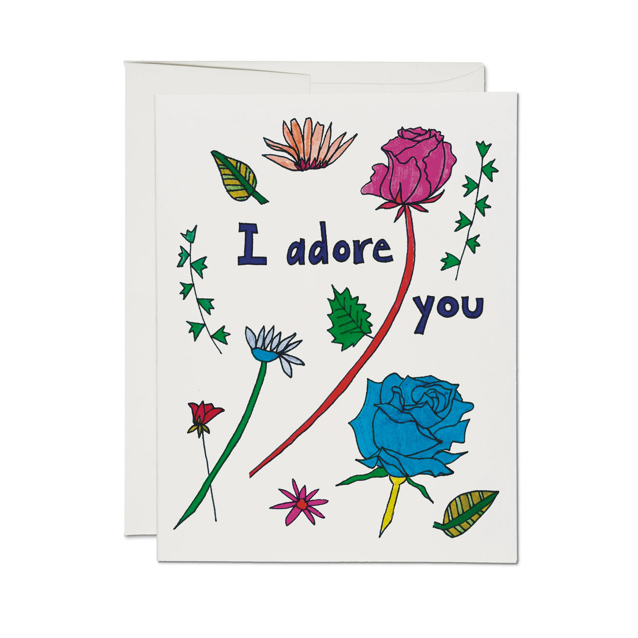 Adored Greeting Card : Single