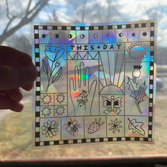 This Day - Rainbowmaker Window Decal