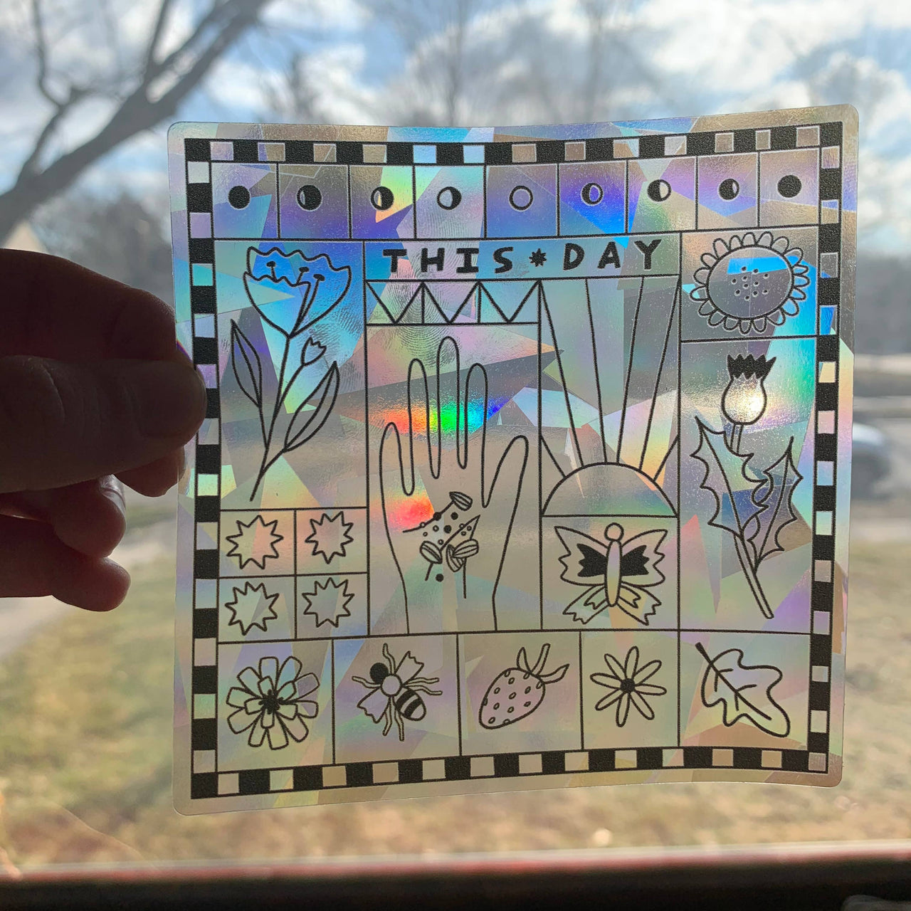 This Day - Rainbowmaker Window Decal