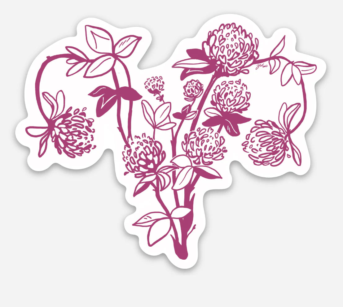 Fenn Fire Studio - Sticker - Flower Ovaries (pink)
