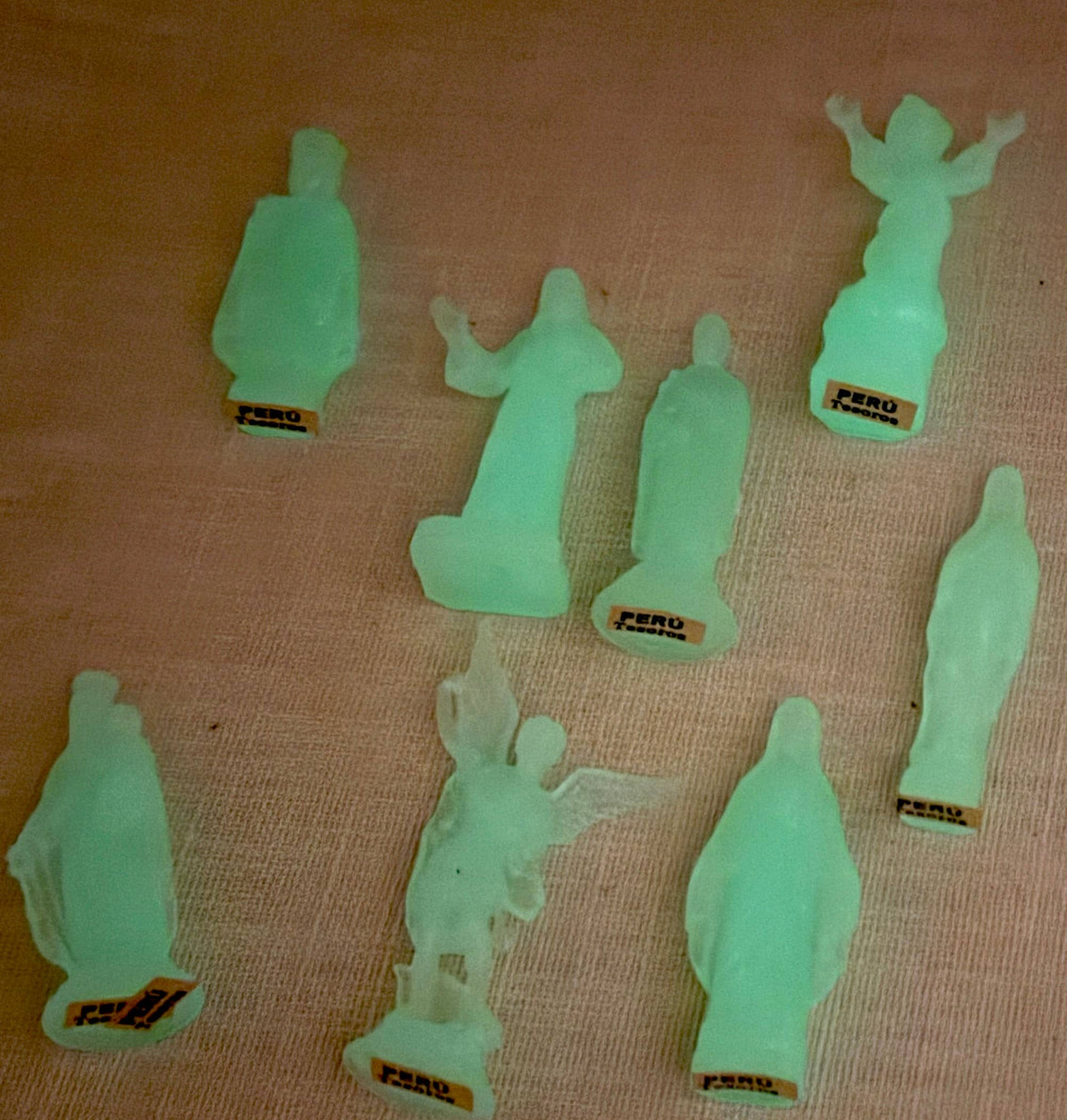 Mini Glowing Plastic Saints, Peru 
