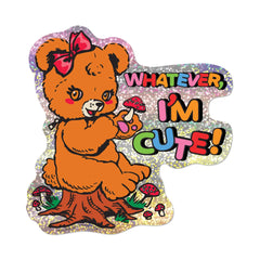 Red Cap Cards - Sticker - Whatever I'm Cute