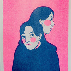 Caitlin Carcerano - Art - PRINT - 'Looking Forward, Looking Back