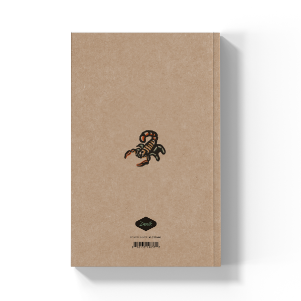 RaycoDesign — Roadrunner Out West Kraft Layflat Notebook
